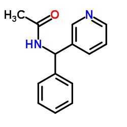 N-(PHENYL-PYRIDIN-3-YL-METHYL)-ACETAMIDE Structure