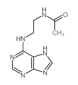 Acetamide, N-[2-(9H-purin-6-ylamino)ethyl]- picture