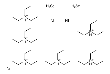 λ1-selane,nickel,triethylphosphanium结构式