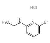 6-Bromo-2-ethylaminopyridine,HCl Structure