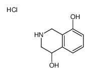 1,2,3,4-Tetrahydro-4,8-isoquinolinediol Hydrochloride结构式