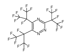 perfluoro(tri-isopropyl-1,2,4-triazine)结构式