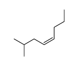 Z-2-methyl-4-octene Structure