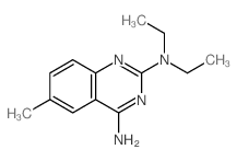 2,4-Quinazolinediamine,N2,N2-diethyl-6-methyl- structure