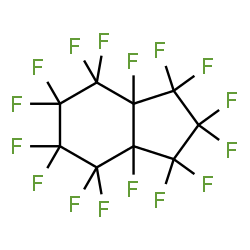 trans-Perfluorobicyclo[4,3.0]nonane Structure