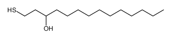 1-mercaptotetradecan-3-ol Structure