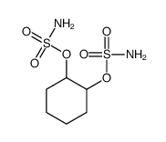 1,2-disulfamoyloxycyclohexane结构式
