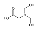 2-[bis(hydroxymethyl)amino]acetic acid Structure