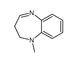 (9ci)-2,3-二氢-1-甲基-1H-1,5-苯并二氮杂卓结构式