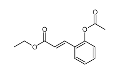 ethyl 2-acetoxycinnamate Structure