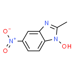 1H-Benzimidazole,1-hydroxy-2-methyl-5-nitro-(9CI)结构式