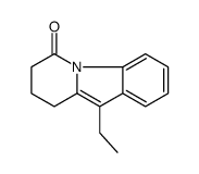 10-ethyl-8,9-dihydro-7H-pyrido[1,2-a]indol-6-one结构式