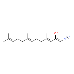 farnesyl diazomethyl ketone structure