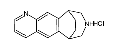 5,14-diazatetrecyclo[10.3.2.02,11.04,9]heptadeca-2(11),3,5,7,9-pentaene hydrochloride结构式