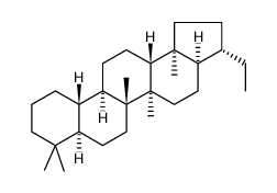 17alpha(h), 21beta(h)-25,30-bisnorhopane结构式