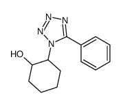 2-(5-phenyltetrazol-1-yl)cyclohexan-1-ol Structure