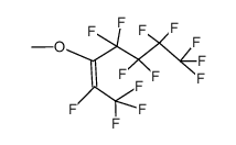 methyl perfluoro-1-butyl-1-propenyl ether结构式