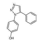 4-(5-phenyltriazol-1-yl)phenol结构式