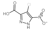 4-Chloro-5-nitro-1H-pyrazole-3-carboxylic acid Structure
