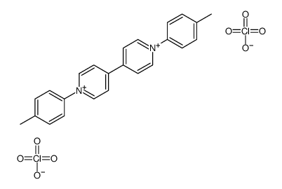 1-(4-methylphenyl)-4-[1-(4-methylphenyl)pyridin-1-ium-4-yl]pyridin-1-ium,diperchlorate结构式