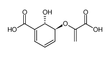 (+)-isochorismic acid结构式