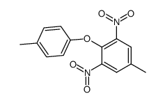 (4-methyl-2,6-dinitro-phenyl)-p-tolyl ether Structure