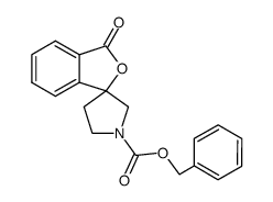 benzyl 3-oxo-1'H,3H-spiro[2-benzofuran-1,3'-pyrrolidine]-1'-carboxylate Structure