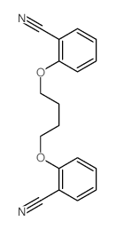 Benzonitrile,2,2'-[1,4-butanediylbis(oxy)]bis- (9CI) Structure