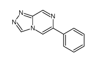 6-phenyl-[1,2,4]triazolo[4,3-a]pyrazine结构式