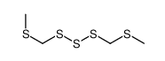 methylsulfanyl-(methylsulfanylmethyltrisulfanyl)methane结构式