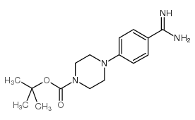 1-BOC-4-(4-CARBAMIMIDOYL-PHENYL)-PIPERAZINE picture