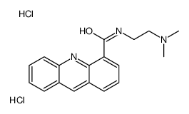 N-[2-(dimethylamino)ethyl]acridine-4-carboxamide,dihydrochloride结构式