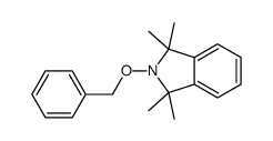 1,1,3,3-tetramethyl-2-phenylmethoxyisoindole Structure
