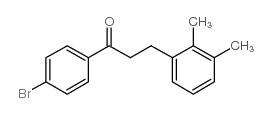 4'-BROMO-3-(2,3-DIMETHYLPHENYL)PROPIOPHENONE结构式