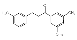 3',5'-DIMETHYL-3-(3-METHYLPHENYL)PROPIOPHENONE结构式