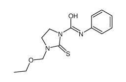 3-(ethoxymethyl)-N-phenyl-2-sulfanylideneimidazolidine-1-carboxamide结构式