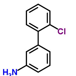 2'-Chloro-3-biphenylamine structure