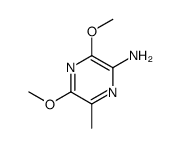 Pyrazine, 2-amino-3,5-dimethoxy-6-methyl- (7CI) Structure