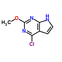 4-chloro-2-methoxy-7H-pyrrolo[2,3-d]pyrimidine picture
