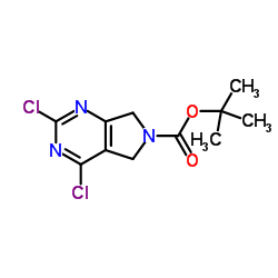 6-Boc-2,4-二氯-5,7-二氢吡咯并[3,4-d]嘧啶图片