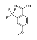 4-methoxy-2-(trifluoromethyl)benzamide结构式