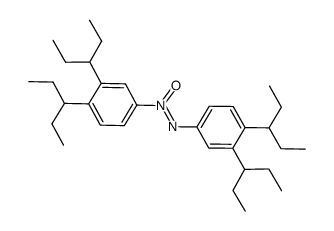 1,2-bis[3,4-di(pentan-3-yl)phenyl]diazene oxide Structure