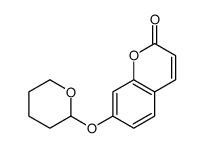 7-(oxan-2-yloxy)chromen-2-one结构式