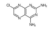 2,4-diamino-7-chloropteridine Structure