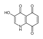 3-hydroxy-1H-quinoline-4,5,8-trione结构式