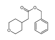 Benzyl tetrahydro-2H-pyran-4-ylacetate结构式