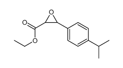 ethyl 3-(p-isopropylphenyl)oxirane-2-carboxylate Structure