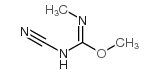 methyl N-cyano-N'-methylcarbamimidate结构式