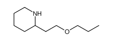 Piperidine, 2-(2-propoxyethyl)结构式