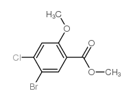 5-溴-4-氯-2-甲氧基-苯甲酸甲酯图片